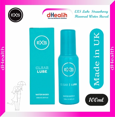 Picture of EXS Lubricant Choco & Clear Flavored Water Based Lubricant 100ml 2's Combo Pack