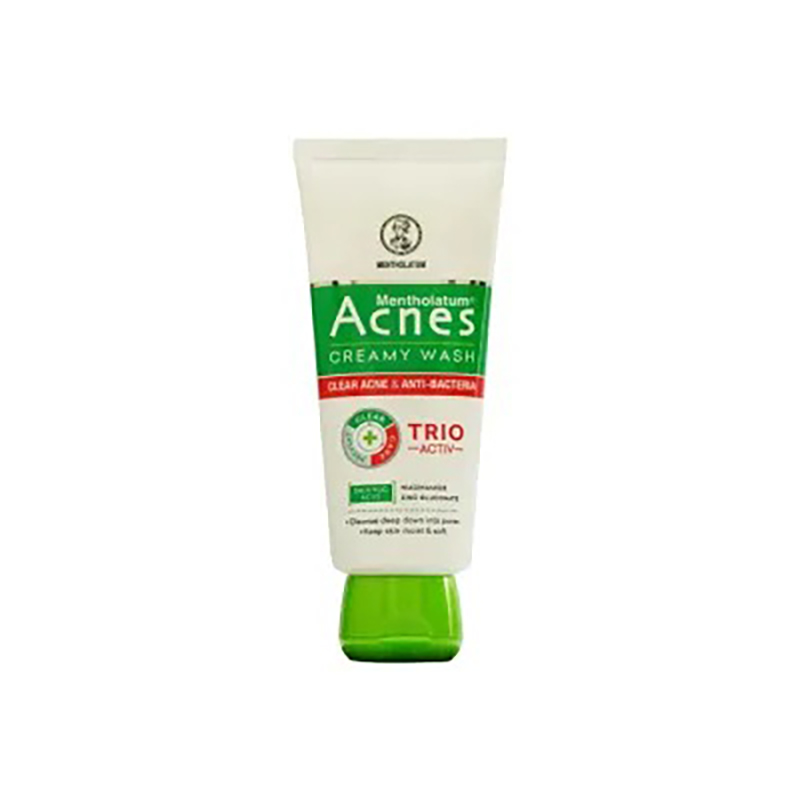 Picture of International Japan product skin care Menthilatum Acnes creamy face wash used for male/female - 50 gm