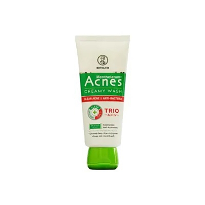Picture of International Japan product skin care Menthilatum Acnes creamy face wash used for male/female - 50 gm