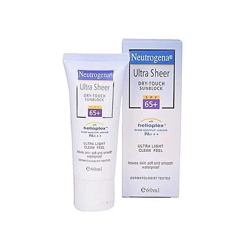 Picture of Neutrogena Ultra Sheer Dry-Touch Sunblock SPF-65+ (India) - 60ml