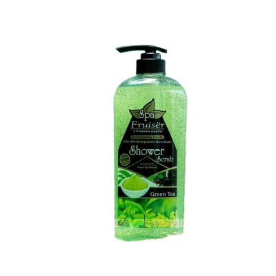 Picture of International Malaysian product Body wash Shower scrub SPA GREEN TEA used for male / female- 730 ml