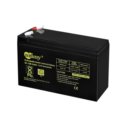 Picture of UPS Heavy Duty Battery Rechargeable Many - 12v9.0 Ampere (Maintenance Free)