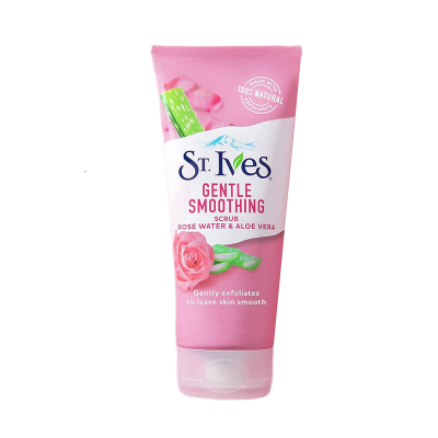 Picture of International USA Product St. Ives Gentle Smoothing Rose Water and Aloe Vera Scrub 170gm