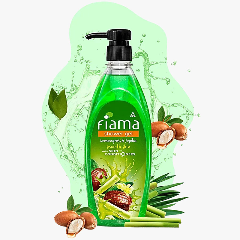 Picture of Indian Product Fiama Shower Gel - Lemongrass & Jojoba (Clear Springs)- 500 Ml