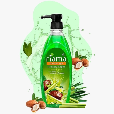 Picture of Indian Product Fiama Shower Gel - Lemongrass & Jojoba (Clear Springs)- 500 Ml