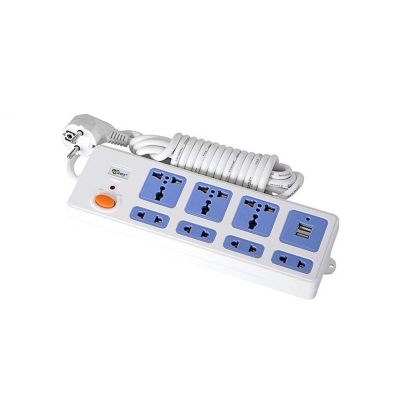 Picture of Many Multiplug Unique 7 Port 2 Way USB Model-308 USB 3 Miter  Wire  power saver