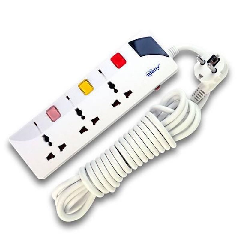 Picture of Multiplug Many Business Class 3 Port Socket-G137=2P/5M