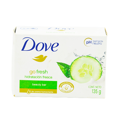 Picture of International Germany Product Dove Beauty Bar Soap Go Fresh Cool Moisture, Cucumber 135gm
