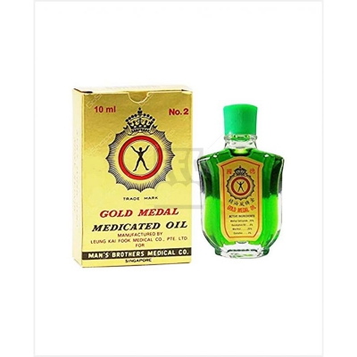 Picture of International Singapore Product Gold Medal Medicated Oil - 10 ml
