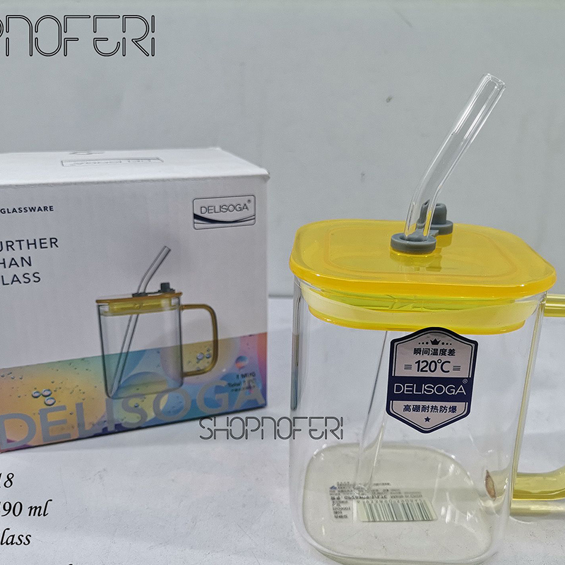 Picture of 490ml Borosilicate Square Juice Pot