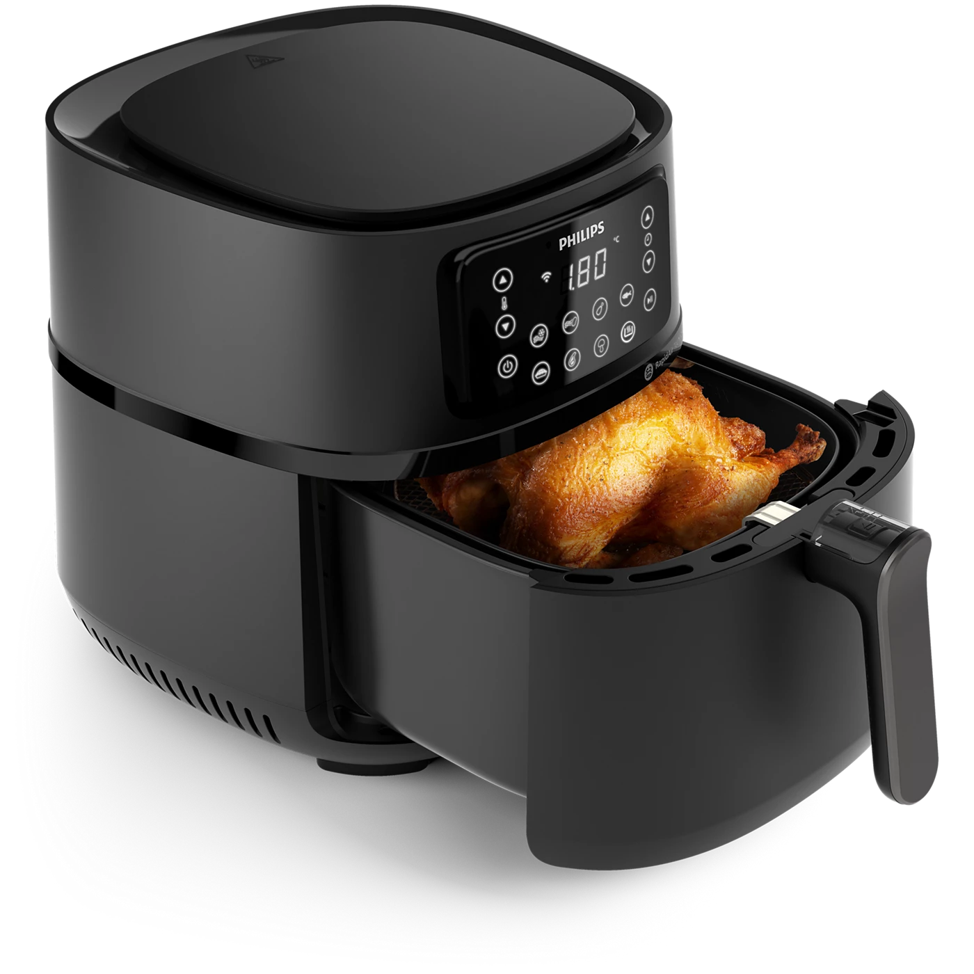 Picture of Philips 5000 Series 2225W Air Fryer, Full versatility and multifunctionality, all-in-one (HD9285/91)  