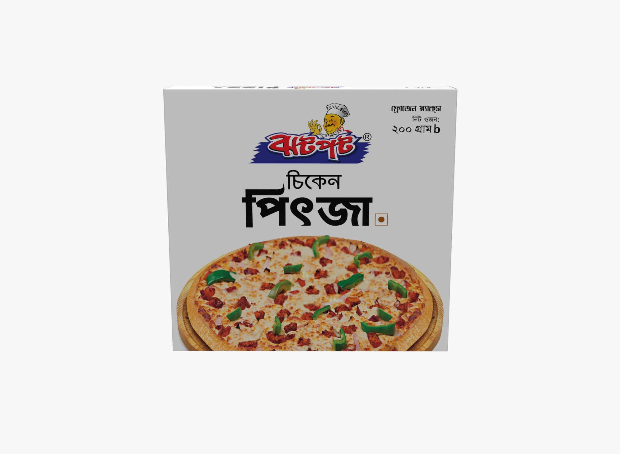 Picture of JHATPOT CHICKEN PIZZA 260 GM