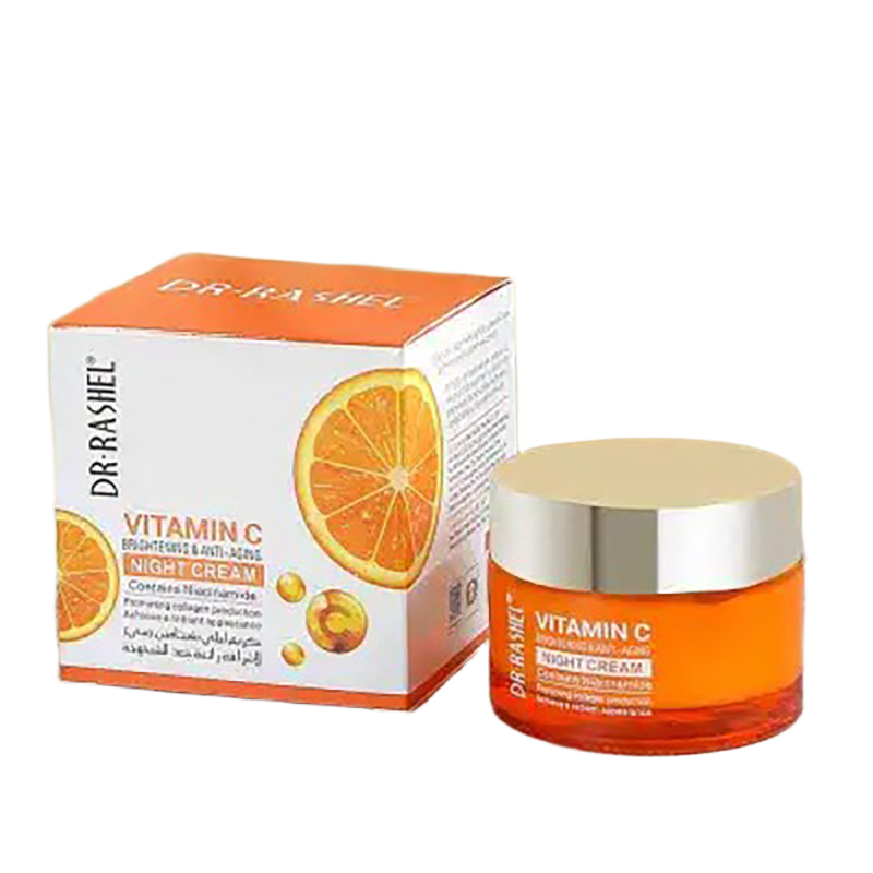 Picture of International PRC product Skin care DR.Rashel Vitamin C Night cream used for male/female - 50 gm