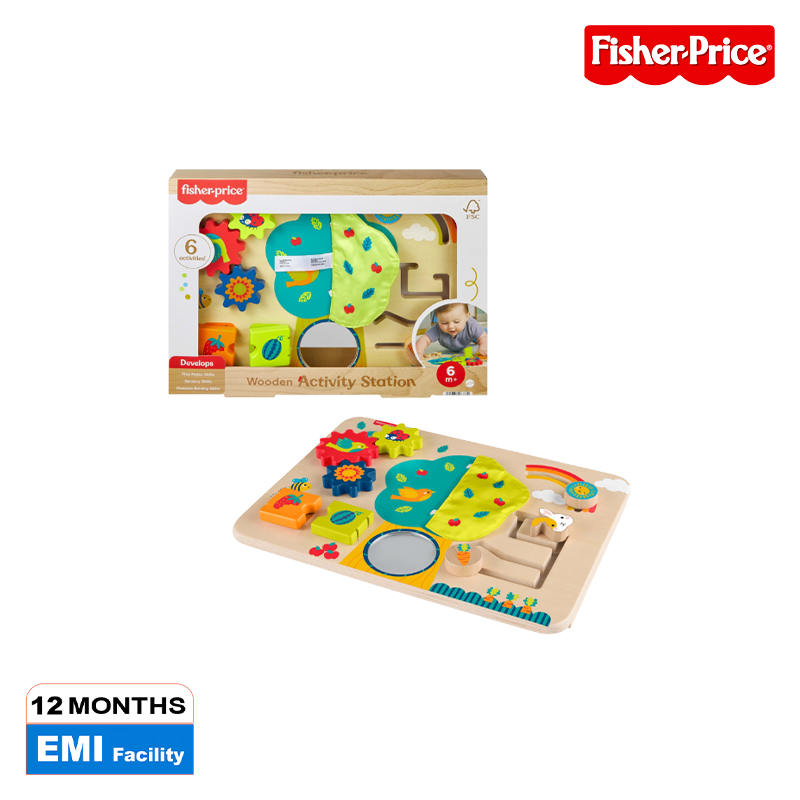 Picture of Fisher Price JDM53 Wood Activity Station