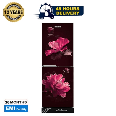 Picture of MINISTER 350 Liter Frost Type Top Mount Refrigerator EL Purple Jaba (M-350)