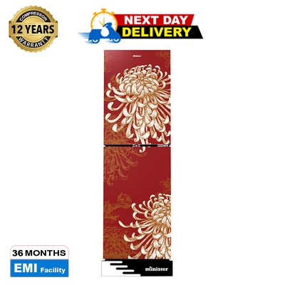 Picture of MINISTER M-306 Liter Bottom Mount Frost Type Refrigerator EL Red Spider