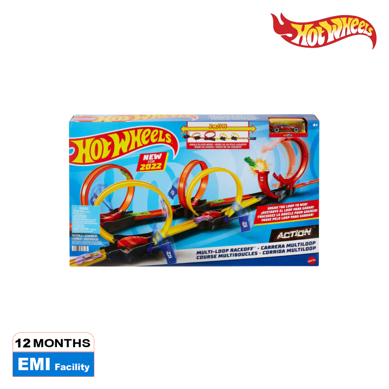 Picture of Hot Wheels HDR83 Multi-Loop Raceoff (Damaged Box), Ages 5+