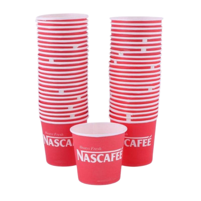 Picture of Disposable Coffee Cup - 150ml - 50pcs (Red)