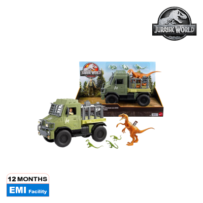 Picture of Jurassic World HTP63 Legacy Collection Dinosaur Expedition Pack Toy for Ages 4 and Up