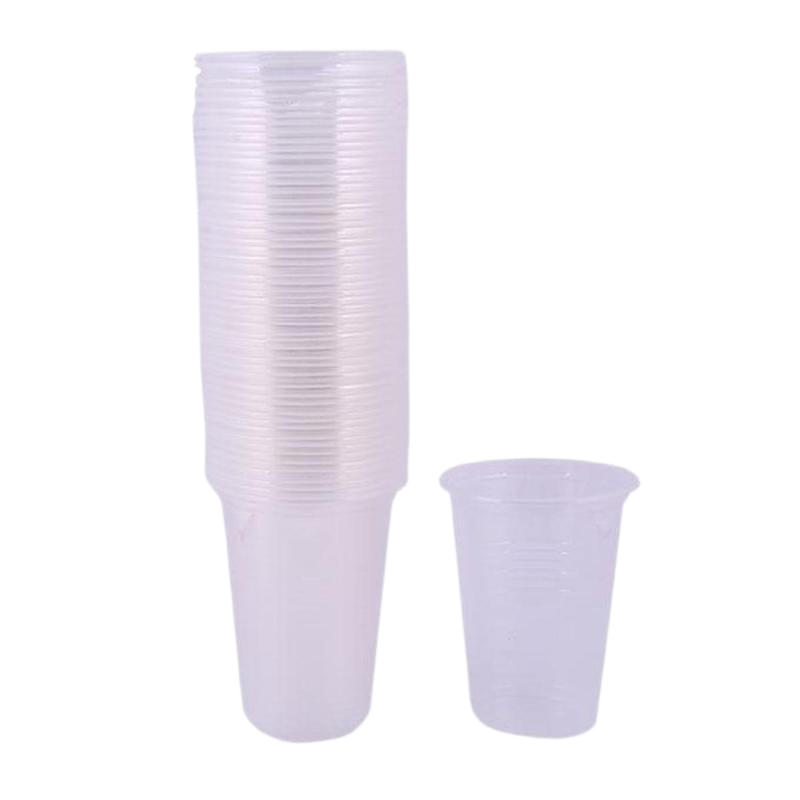 Picture of Disposable Plastic Glass - 250ml - 50pcs (Transparent)