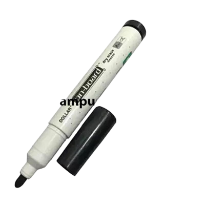 Picture of On-Board Dry Erase Marker - Black(4pcs)