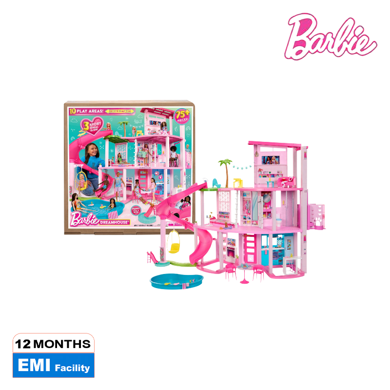 Picture of Barbie HMX10 Dreamhouse Pool Party Playset (75+ Pieces)