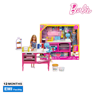 Picture of Barbie HJY19 Doll and Accessories It Takes Two CafÃ©