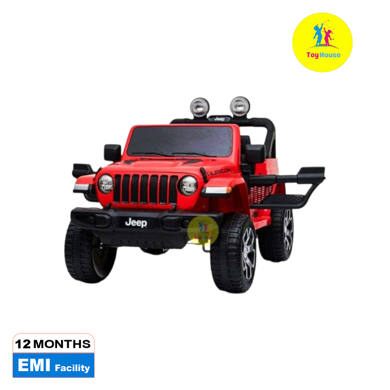 Picture of Rechargeable Electric Ride-On Jeep V300 for Kids – 12V Battery Powered Children’s Car with Remote Control, LED Lights & Music