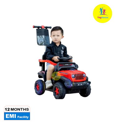 Picture of Sweet Cherry Oslo Push Car B616T – Baby Ride-On Push Car with Backrest, Steering Wheel & Under-Seat Storage – Kids Push Ride Car