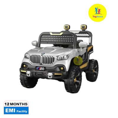 Picture of BMW Style Kids Electric Jeep B617 – 12V Ride-On Battery SUV Car with Remote Control, LED Lights & Music