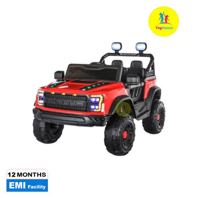 Picture of New Fashion 12V Electric Ride-On Car for Kids – Rechargeable Battery Toy Car with LED Lights & Remote Control – SUV Jeep Style