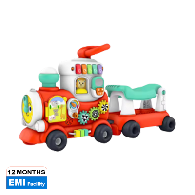 Picture of Train Pusher Ride Locomotive Toy for a year old baby