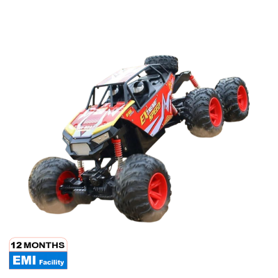 Picture of Christmas Toy Gift Off-road Remote Control Semi Truck Alloy Remote Control Off-road Big Wheel Toy Car Big 4/6 Wheel Drive Car 1:8/1:6 Scale Model Remote Control Hill Climber