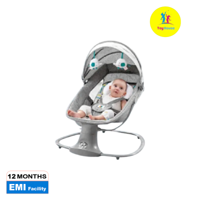 Picture of Deluxe Multi-Functional Remote Control Bassinet New born to Toddlers Bouncer with Vibration Rattles - 18 kg