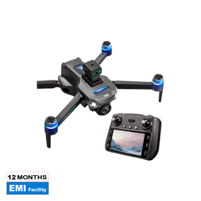 Picture of S159 Drone G.P.S 5G Screen Remote Control 4K Dual Camera 360° Obstacle Avoidance with Built-in 5 inch Remote Display