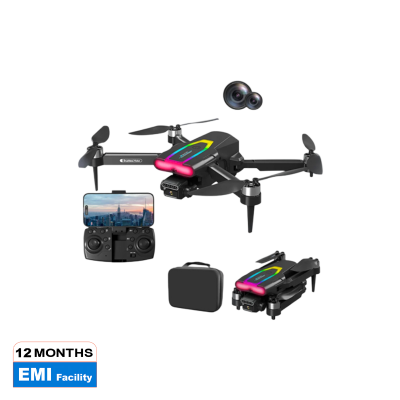 Picture of F199 Drone: 360° Intelligent Obstacle Avoidance HD Camera with EIS Gimbal, Brushless Power, Intelligent Obstacle Avoidance, WiFi FPV, Colorful LED Lights