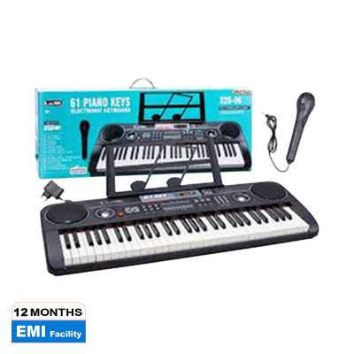 Picture of 61 Keys Digital Music Electronic Keyboard Key Board Electric Piano Gift(EU)