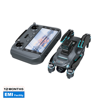 Picture of S159 Drone G.P.S 5G Screen Remote Control 4K Dual Camera 360° Obstacle Avoidance with Built-in 5 inch Remote Display