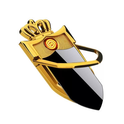 Picture of Cellphone Bracket Windproof Rechargeable USB  Electric  Flameless  Lighter