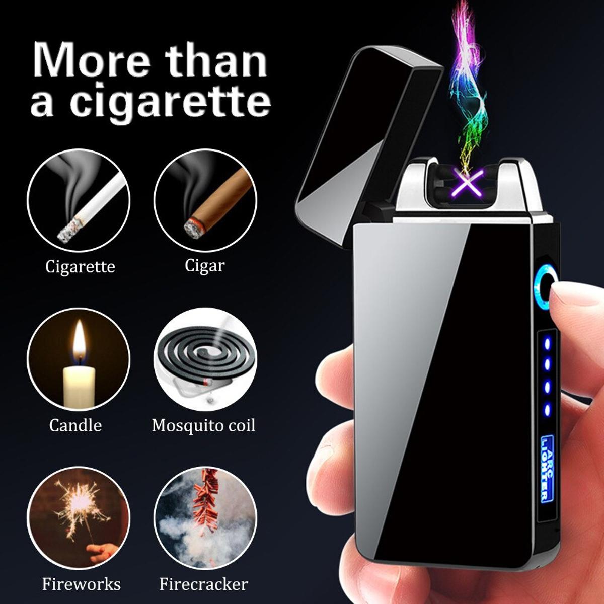 Picture of Arc lighter features windproof and flameless