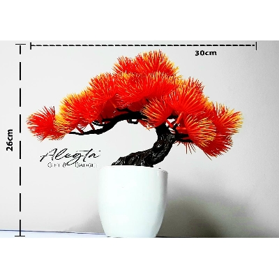 Picture of Aisamco Bonsai Tree Artificial Plant for Home,wedding,outdoor flower bed, mall, landscape selection, various activities.