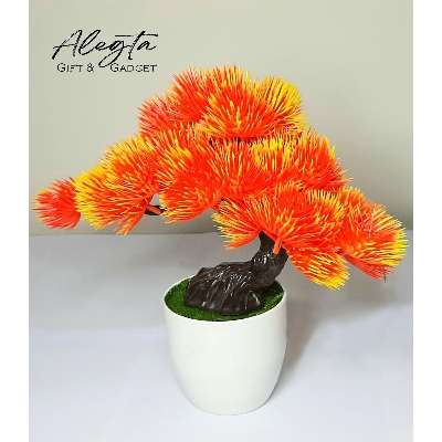 Picture of Aisamco Bonsai Tree Artificial Plant for Home,wedding,outdoor flower bed, mall, landscape selection, various activities.