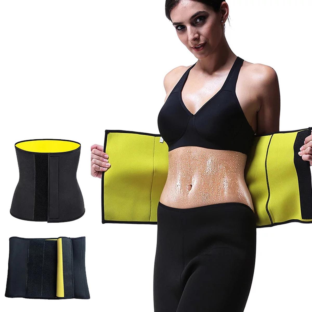 Picture of Women Waist Trainer Neoprene Belt Sauna Sweat Body Shaper Tummy Control Girdle Corset Slimming Belt For Women Sports Safety