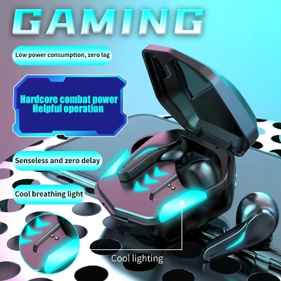 Picture of MD188 Wireless Headphones Earbuds Stereo Game Headset With Microphone Earpieces Bluetooth Earphones Works On All Smartphones TWS