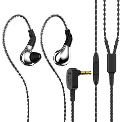 Picture of New BLON BL-03 BL03 10mm Carbon Diaphragm Dynamic Driver In Ear Earphones DJ Running Earbuds with 2PIN Cable