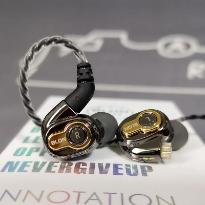 Picture of BLON BL-05 BL05 BL-03 BL03 10mm 2nd Generation Carbon Nanotube CNT Diaphragm In Ear Earphone HIFI DJ Sport Earbuds