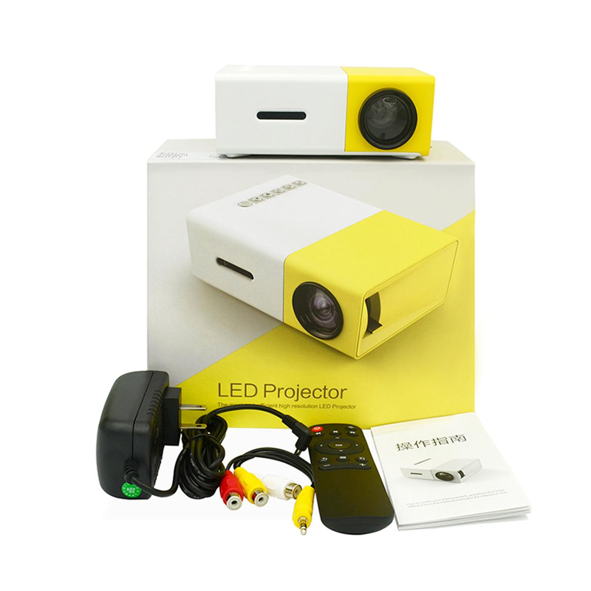 Picture of Good Performance Excel Digital Mini YG300 LED Projector 1080P Home Projector Mini YG300 Projector