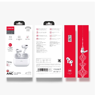 Picture of Joyroom JR-T03S Pro ANC TWS Bluetooth Earbuds-White