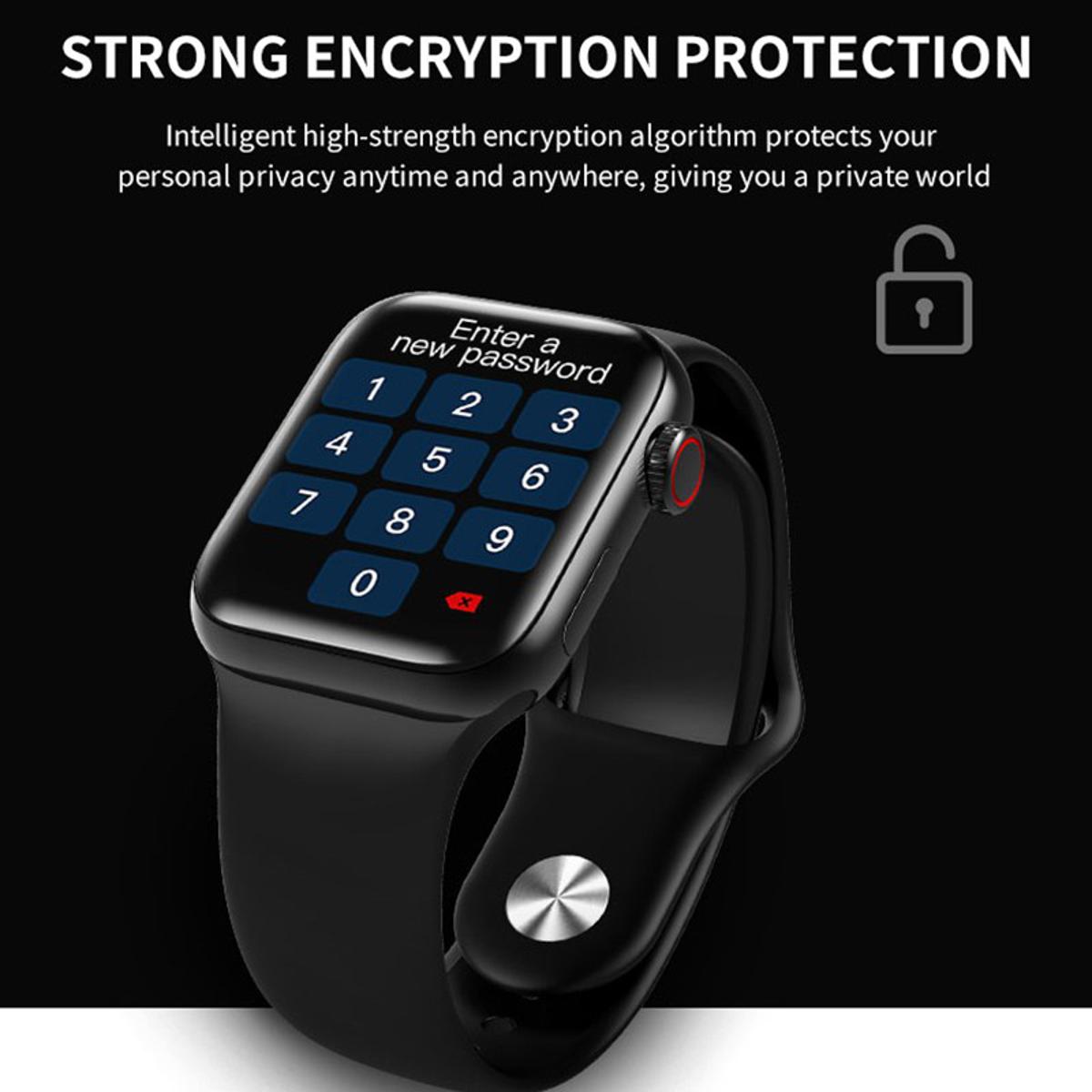 Picture of HW12 Smartwatch Waterproof Side Button working Call SMS