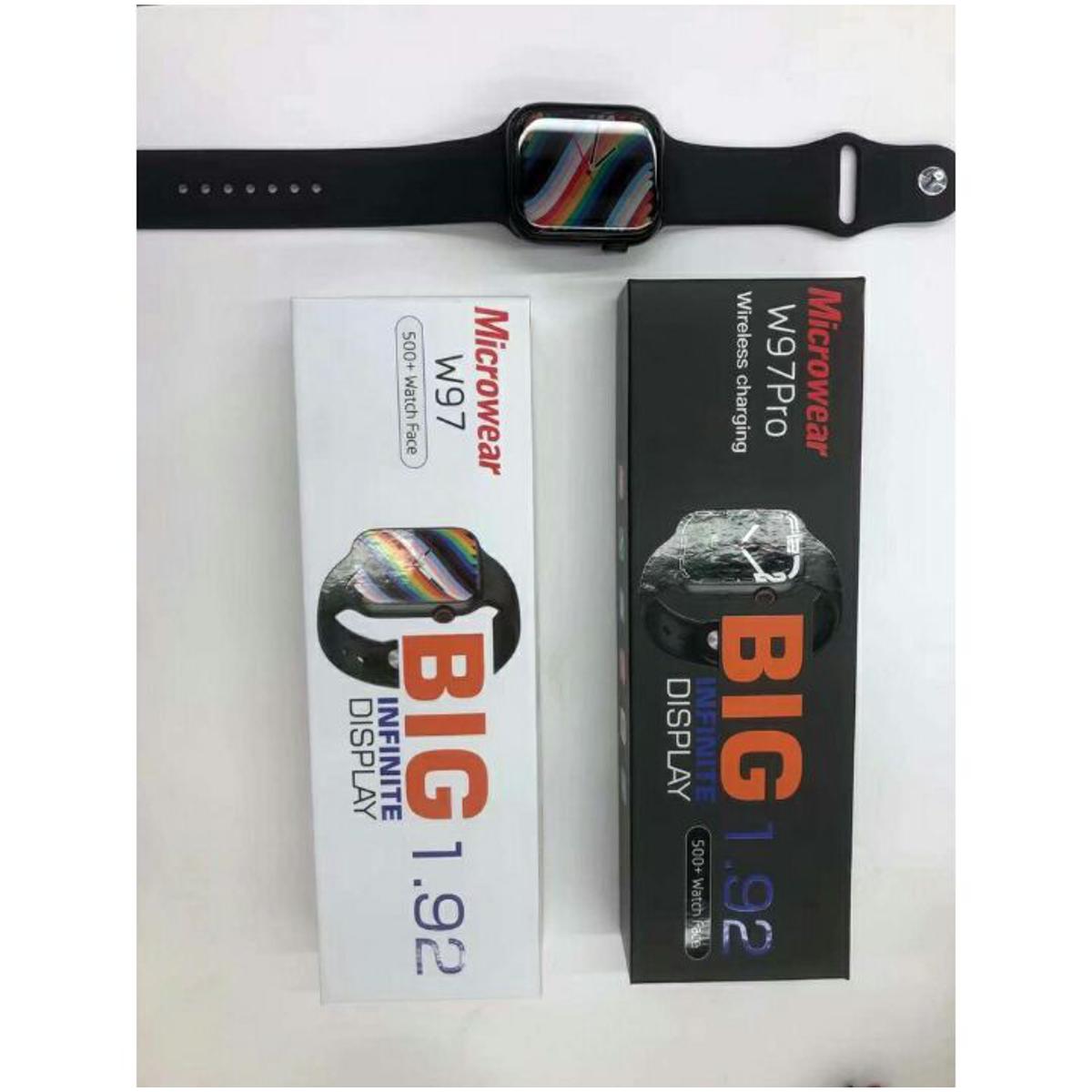 Picture of Microwear W97 Pro Smartwatch 1.92 Full Display Watch 45MM Wireless Charger Calling Option - Series 7